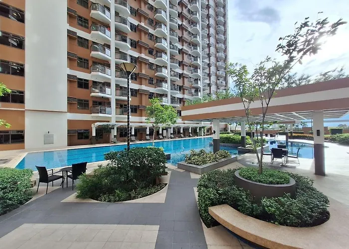 Roomy 1br Balcony-40sqm-4px-pet-parking-moa,picc,wtc,ccp Hébergement de vacances